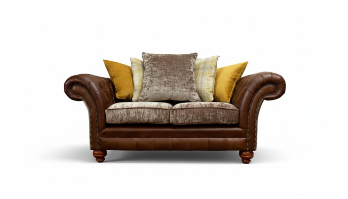 Sofa 2 Sitzer Klassische Chesterfield Couchen Polster Zweisitzer Sitz