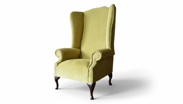 Sessel Textil Stoff Ohrensessel Möbel Neu Wohnzimmer Modern Luxus Design