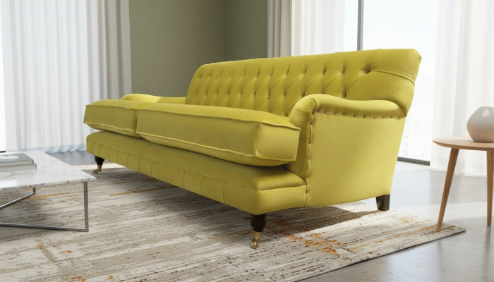 Sofa 3 Sitzer Stoff Dreisitzer Sofas Luxus Wohnzimmer Couch Textil