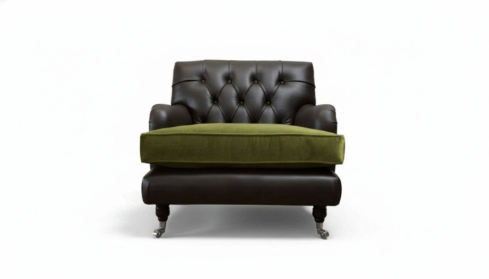 Chesterfield Sessel Design Polster Sofa Couch Chesterfield Leder