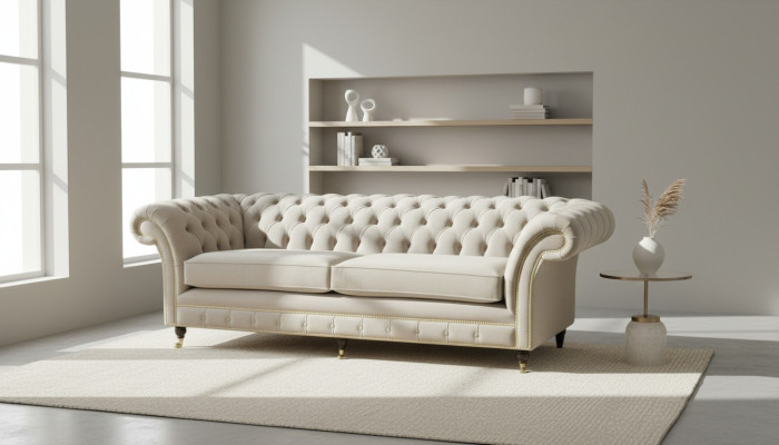 Couch Sofa Polster 3 Sitzer Couchen Sitz Sofas Dreisitzer Chesterfield