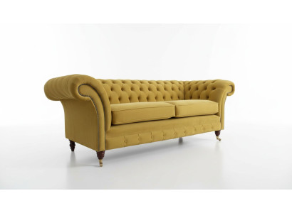 Luxusný trojsedák Chesterfield