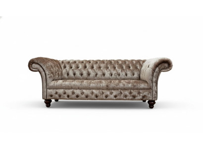Chesterfield Sofa 3 Sitz Polster Design Couchen Sofas Modern Dreisitzer