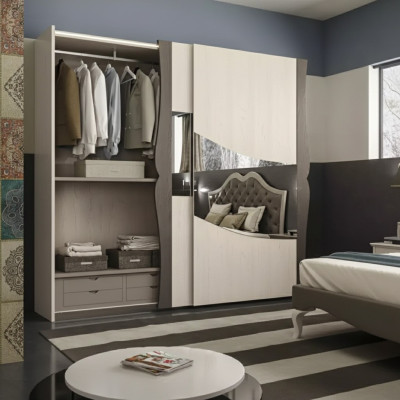 Kleiderschrank Möbel Italienische Einrichtung Schlafzimmer Schrank Neu