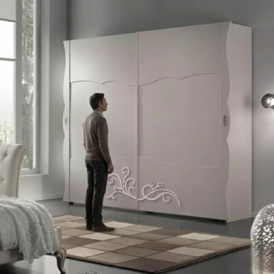 Kleiderschrank Schrank Schlafzimmer Holz Möbel Italienischer Stil Neu