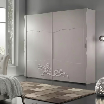 Kleiderschrank Schrank Schlafzimmer Holz Möbel Italienischer Stil Neu
