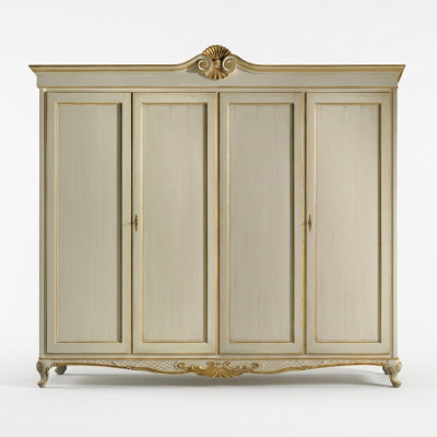 Klassische Möbel Regal Schrank Schlafzimmer Italienische Design Holz Neu