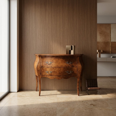 Italienische Möbel Braun Kommode Designer Möbel Holz Schlafzimmer Neu