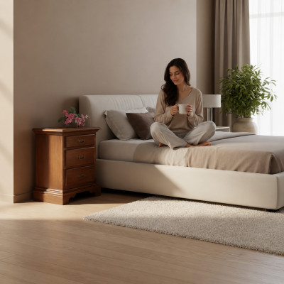 Design Luxus Möbel Nachttisch Beistelltisch Italienische Stil Möbel Neu