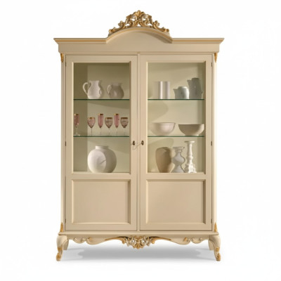 Design Holz Schrank Vitrine Schränke Italienische Stil Möbel Anrichte