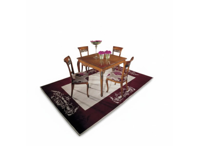 Komplett Set Esstisch 4x Stühle Esszimmer Set Ess Gruppe Holz Tisch 5tlg