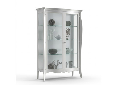 Vitrine Klassische Vitrinen Wohnzimmer Wohnzimmer Schränke Anrichte Neu