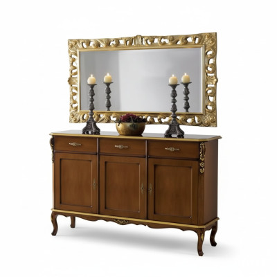 Sideboard Holz Italienische Stil Möbel Luxus Kommoden Stil Klassisch Neu