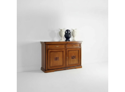 Luxus Sideboard Holz Wohnzimmer Möbel Schrank Braun Kommode Neu