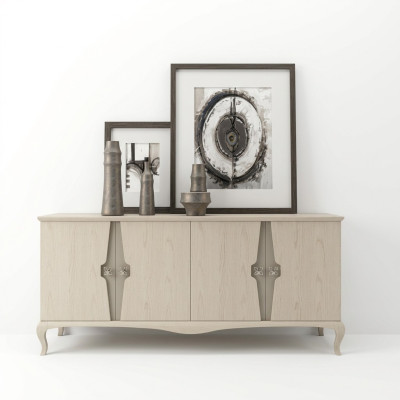 Sideboard Kommode Tisch Anrichte Luxus Wohnzimmer Kommoden Holz Neu