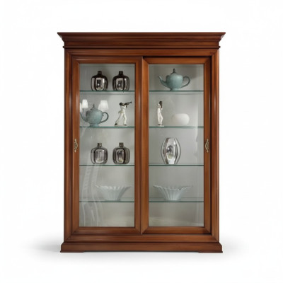 Klassische Schränke Vitrinen Wohnzimmer Möbel Luxus Schrank Vitrine Glas