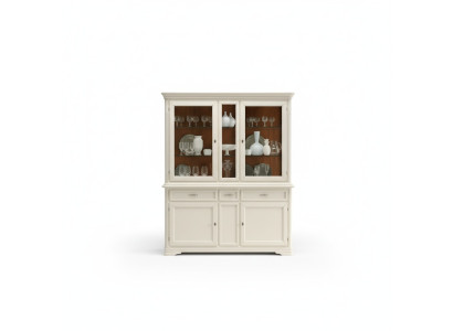 Vitrine Esszimmer Anrichte Holz Möbel Wohnzimmer Anrichte Glas Schrank