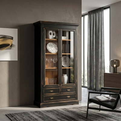 Vitrine Schrank Vitrine Glas Schränke Luxus Vitrinen Möbel Glasschrank