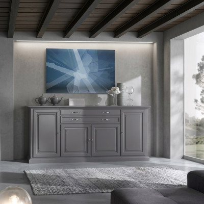 Kommode Schrank Sideboard Klassischе Luxus Wohnzimmer Schranke Holz