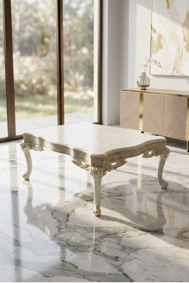 Wohnzimmer Eleganter Couchtisch Edlem Couchtisch Charme Wohnzimmer möbel