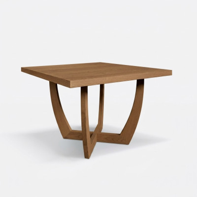 Esszimmer Esstisch Küchentisch 110 x 110 x 74 cm braun Stil Modern Tisch