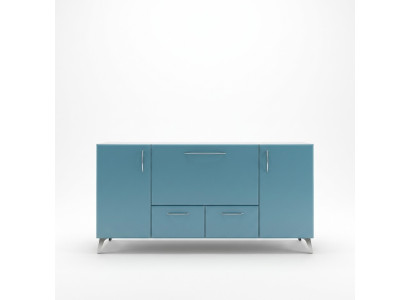 Baby Blau Sideboard Luxus Wohnzimmer Wohnwände Einrichtung Kommoden