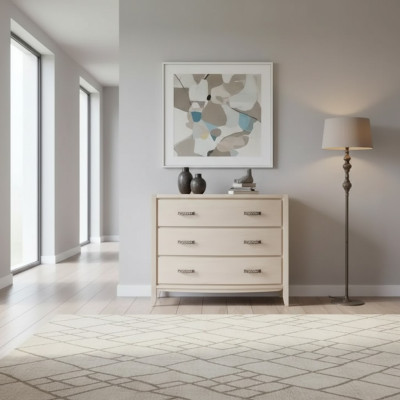 Kommode Wohnzimmer Design beige Stil Modernes Kommoden Stilvoll Neu