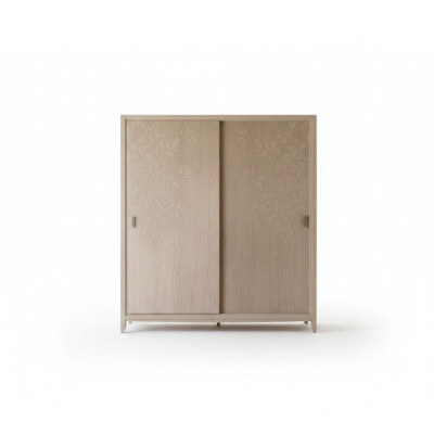 Schlafzimmer Kleiderschrank Material Holz Schrank Modern beige Schränke