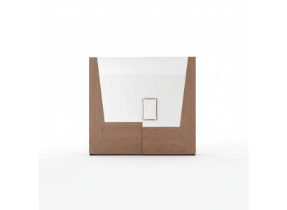 Kleiderschrank braun Schlafzimmer Holz Schrank Luxus Modern Kleiderschränke