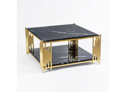 Couchtisch Wohnzimmer Möbel Tisch Luxus Beistelltisch schwarz Design