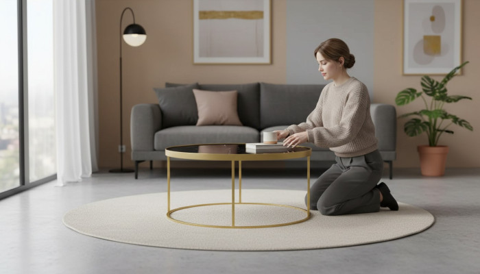 Couchtisch Kaffeetisch Wohnzimmertisch Möbel Design Material Edelstahl