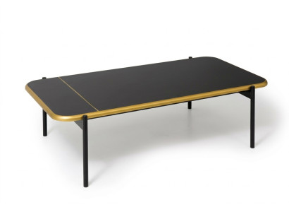 Möbel Tisch Luxus Modern Couchtisch Holz Wohnzimmer Design schwarz