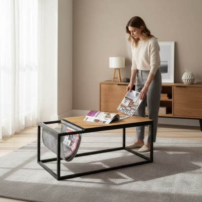 Couchtisch braun Wohnzimmer Möbel Tisch Luxus Design neu Luxus