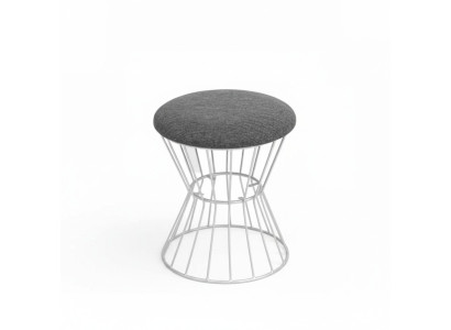 Hocker Fußhocker Würfel Luxus Möbel Design Stil Lounge Club Stoff