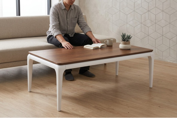 Couchtisch Luxus braun Wohnzimmer Möbel Tisch Holz Luxus Design neu