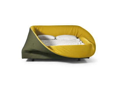 Schlafzimmer Bett Designer Möbel neu Luxus Material Holz