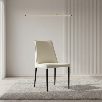 Weißer Esszimmerstuhl Designer Holzstühle Stilvolle Moderne Textilstühle