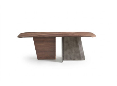 Designer Brauner Esstisch Luxus Holztisch Esszimmer Hochwertige Möbel