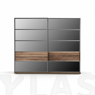 Schwarzer Kleiderschrank Moderne Schlafzimmer Möbel Schrank Holzschrank
