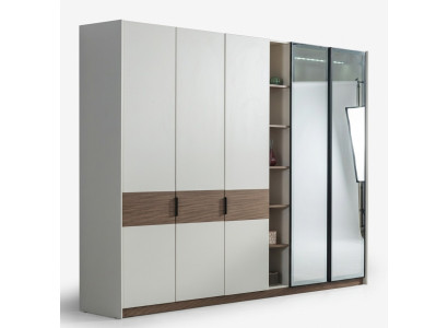 Weißer Schlafzimmer Kleiderschrank Luxus Moderner Schrank Mit Schiebtüren