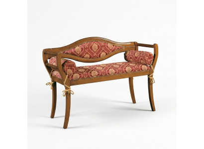 Klassische Sitzbank Designer Polster Bank Wohnzimmer Polsterbank Neu