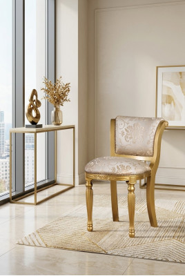 Esszimmer Stuhl mit Armlehne Klassisch Neu Designer Polster Sitzmöbel