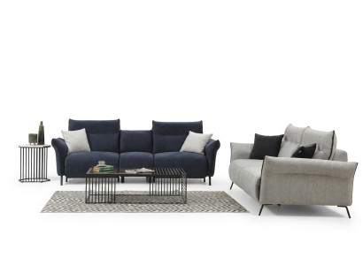 Sofagarnitur Set 2 tlg Sofa Couch Polstersessel Modern Designer Luxus Möbel