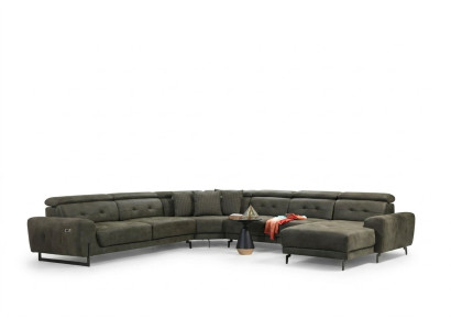 Wohnzimmer Ecksofa U-Form Luxus Möbel Modern Sofa Couch Eckgarnitur