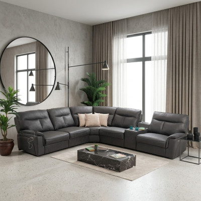 Design Ecksofa L-Form Sofa Couch Luxus Polster Möbel Modern Eckgarnitur Neu