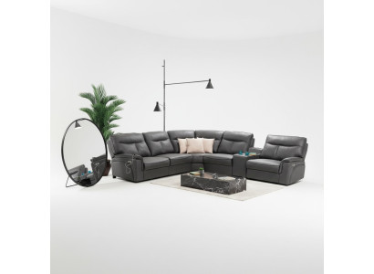 Design Ecksofa L-Form Sofa Couch Luxus Polster Möbel Modern Eckgarnitur Neu