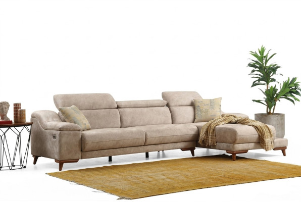 Design Ecksofa L-Form Wohnzimmer Sofa Couch Modern Wohnzimmer Neu Möbel