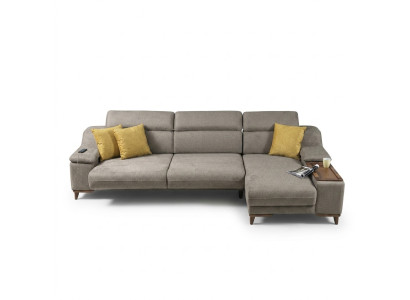 Sofa Couch Ecksofa L-form Polster Modern Wohnzimmer Relax Sitz Luxus Möbel