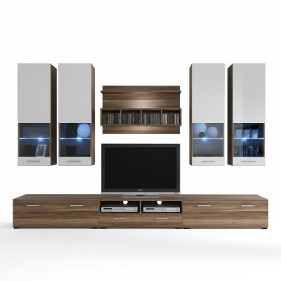 Luxus tv Ständer Wohnzimmer rtv Lowboard Designer Wandregal Modern Wohnwand