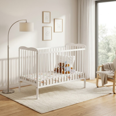 Babybett Schlafzimmer Einrichtung Betten Möbel Kinderzimmer Designer Modern